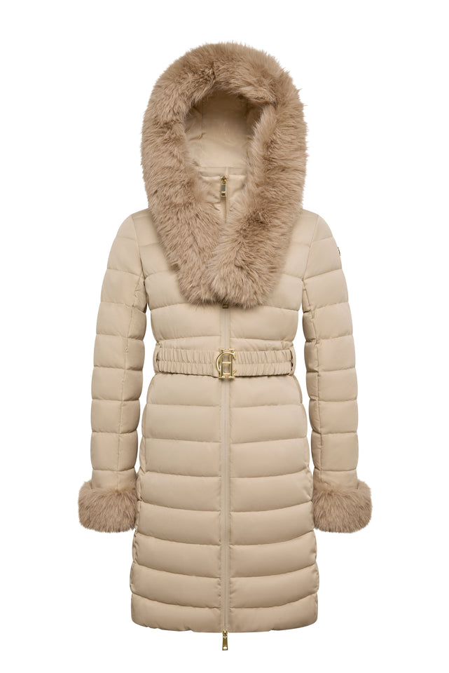 Vostock Belted Coat (Stone)