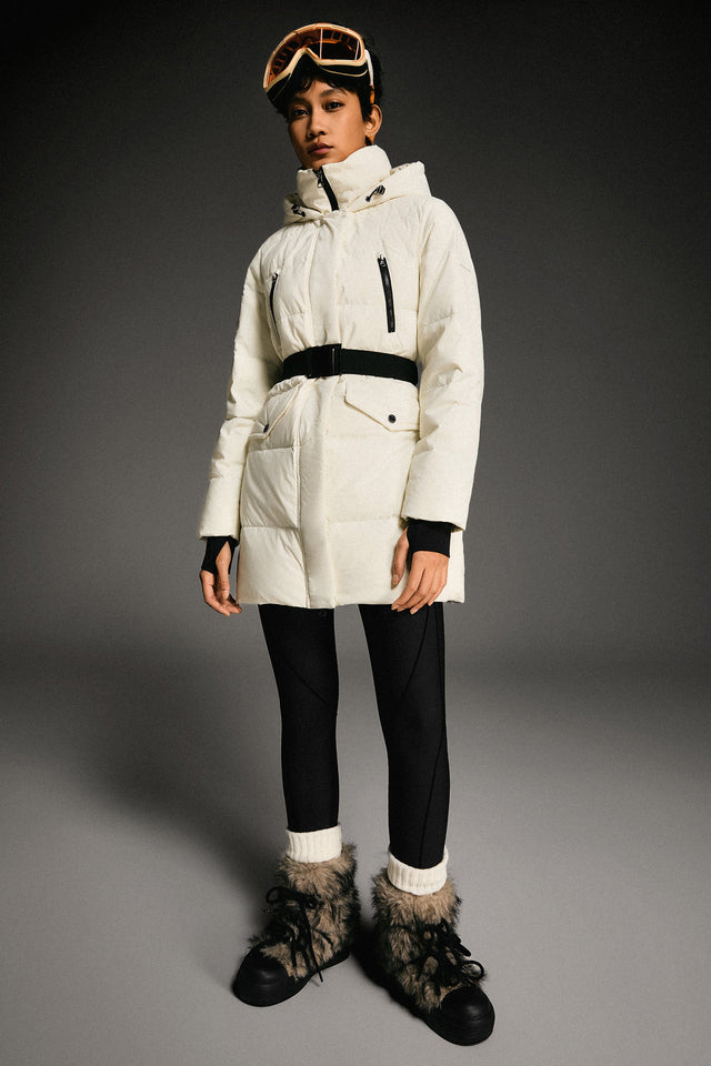 Waterproof Thickened Down Jacket with Hood
