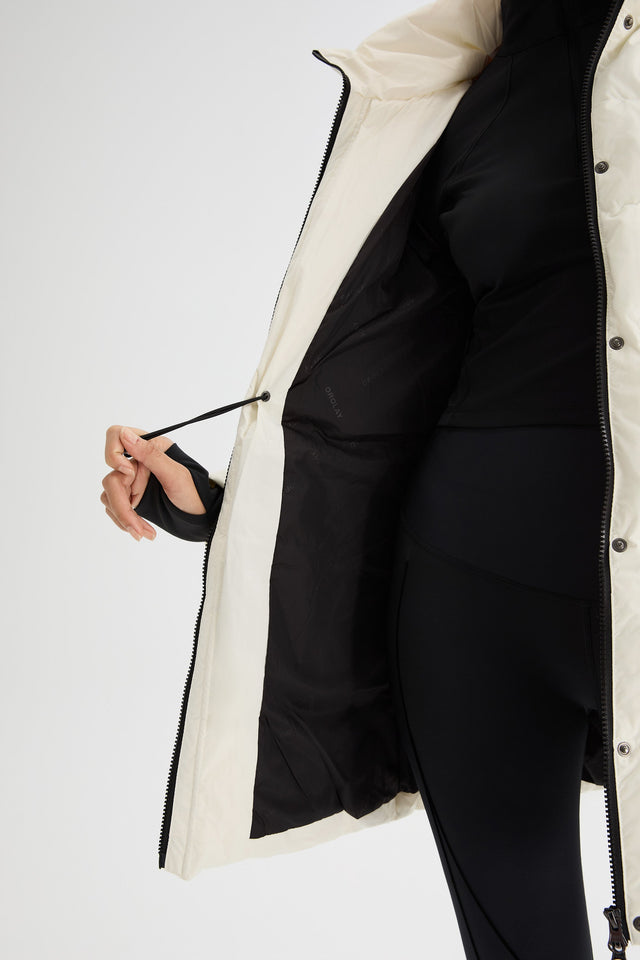 Waterproof Thickened Down Jacket with Hood