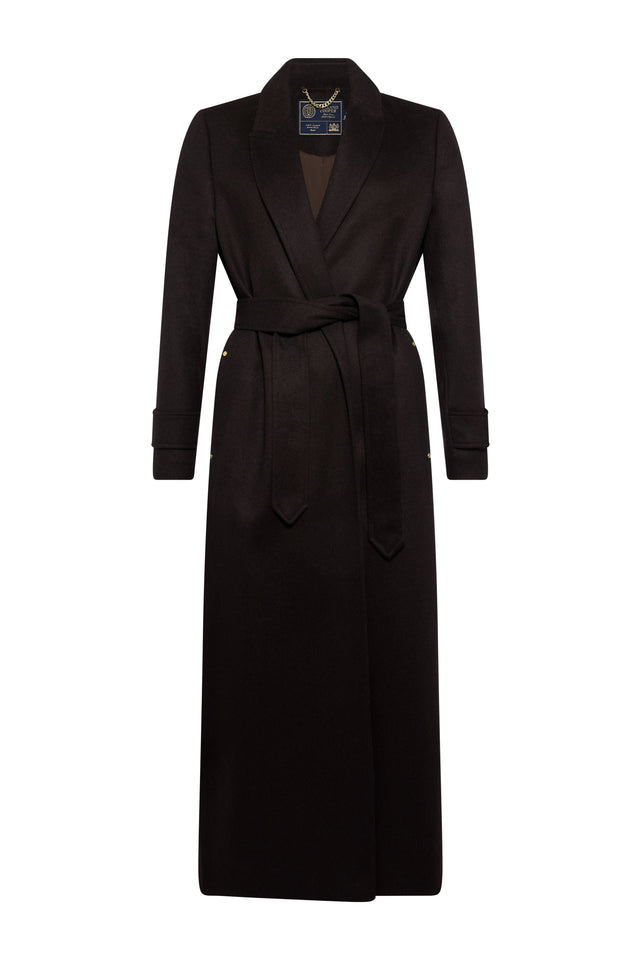 Wrap Coat (Chocolate)