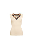 Zoe Sleeveless Tank (Almond)