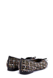 Ballet Shoe (Black Sparkle Boucle)