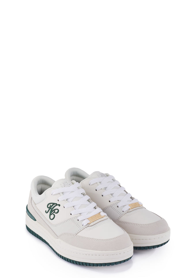 Retro Trainer (White Racing Green)