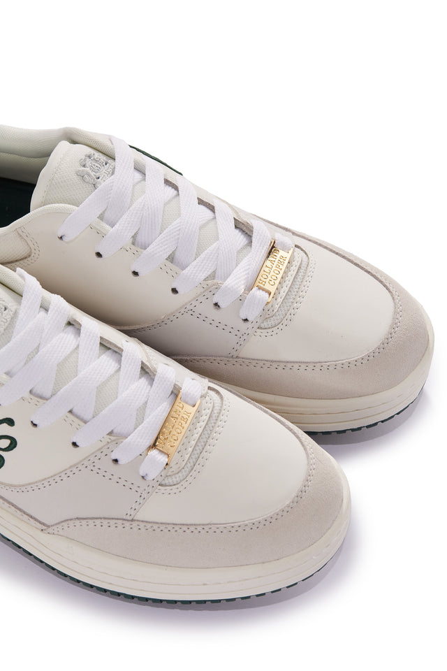 Retro Trainer (White Racing Green)
