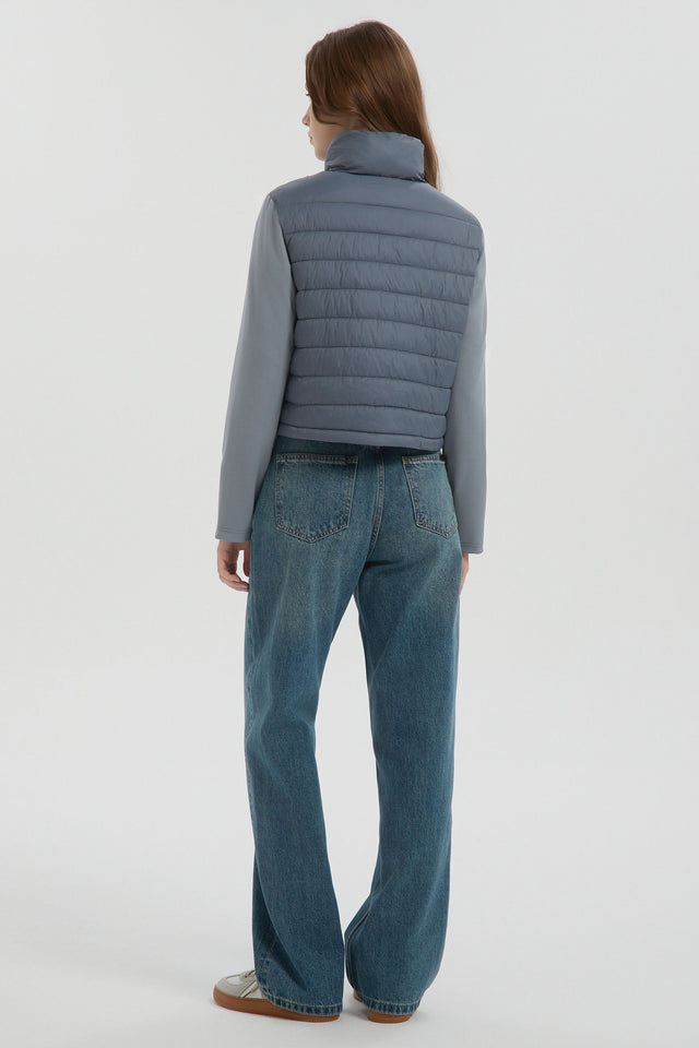 Lightweight Jacket Quilted Puffer Hybrid Breathable