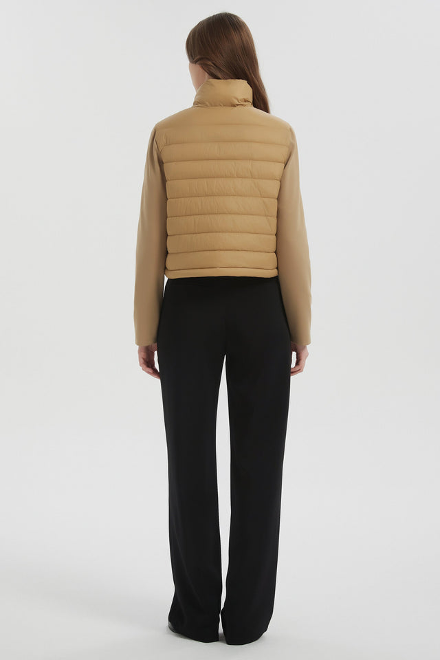 Lightweight Jacket Quilted Puffer Hybrid Breathable