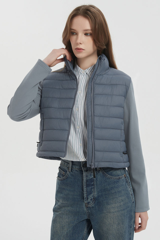 Lightweight Jacket Quilted Puffer Hybrid Breathable