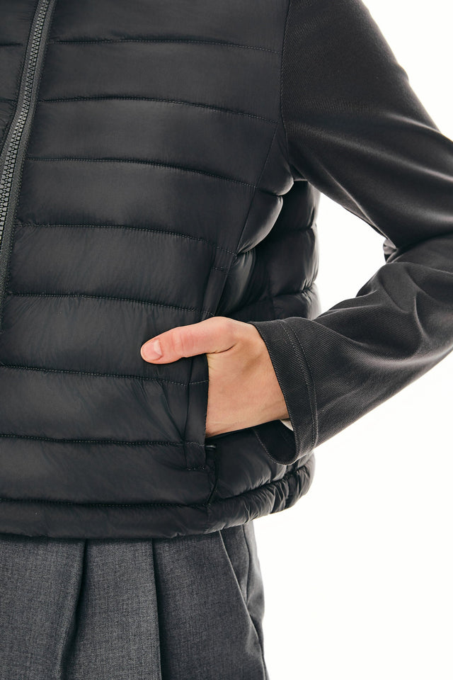 Lightweight Jacket Quilted Puffer Hybrid Breathable