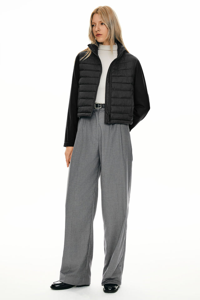 Lightweight Jacket Quilted Puffer Hybrid Breathable