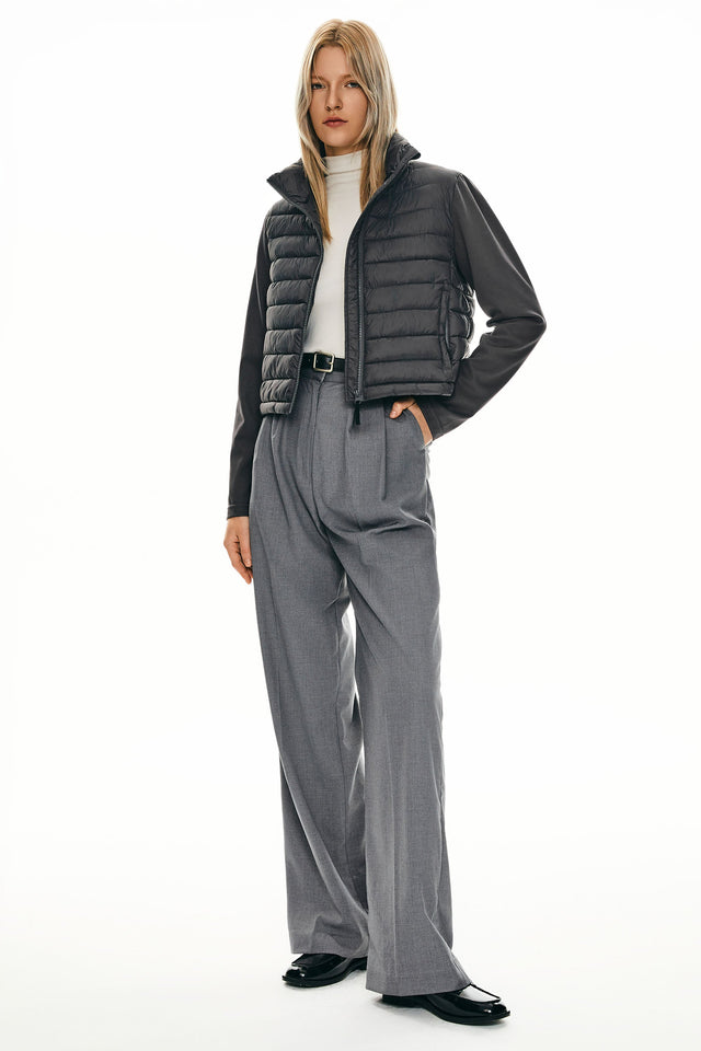 Lightweight Jacket Quilted Puffer Hybrid Breathable