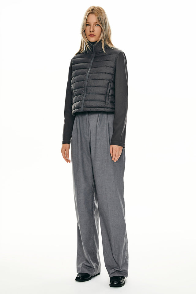 Lightweight Jacket Quilted Puffer Hybrid Breathable