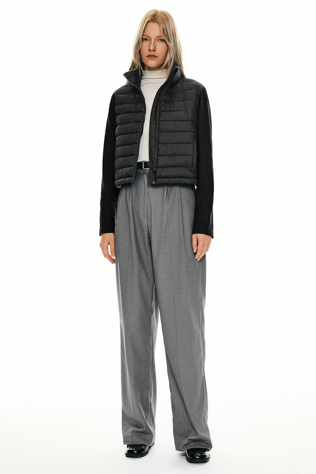 Lightweight Jacket Quilted Puffer Hybrid Breathable